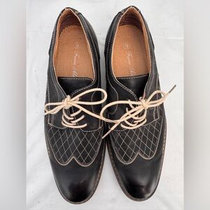 Black Oxford Shoes by